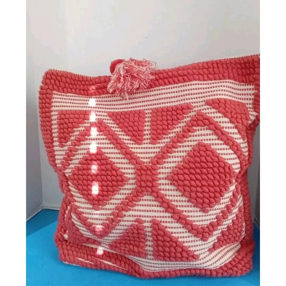 Bohemian Carpet‎ Tote Bag Stylish Fabric Woven Tassel Bag